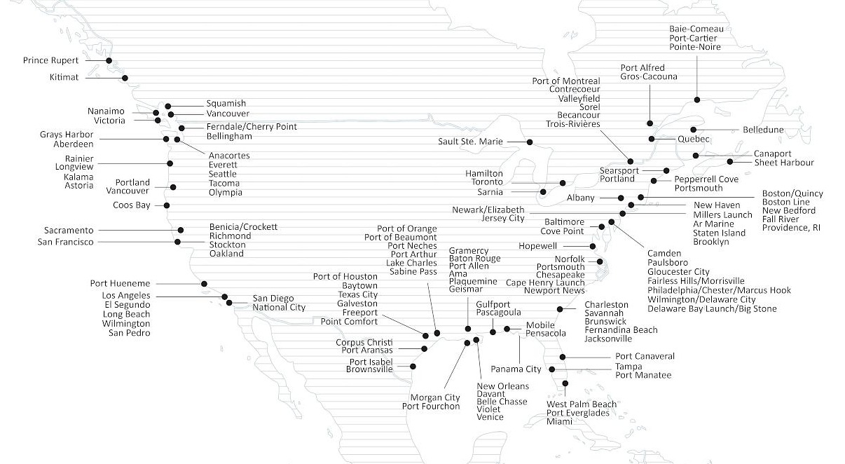 Wrist Supply Ports in North America
