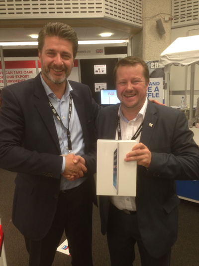 Lucky draw winner at IMPA 2014